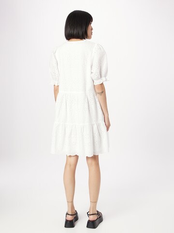 Monki Shirt dress in White