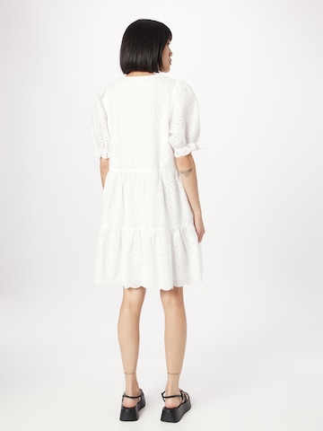 Monki Shirt Dress in White