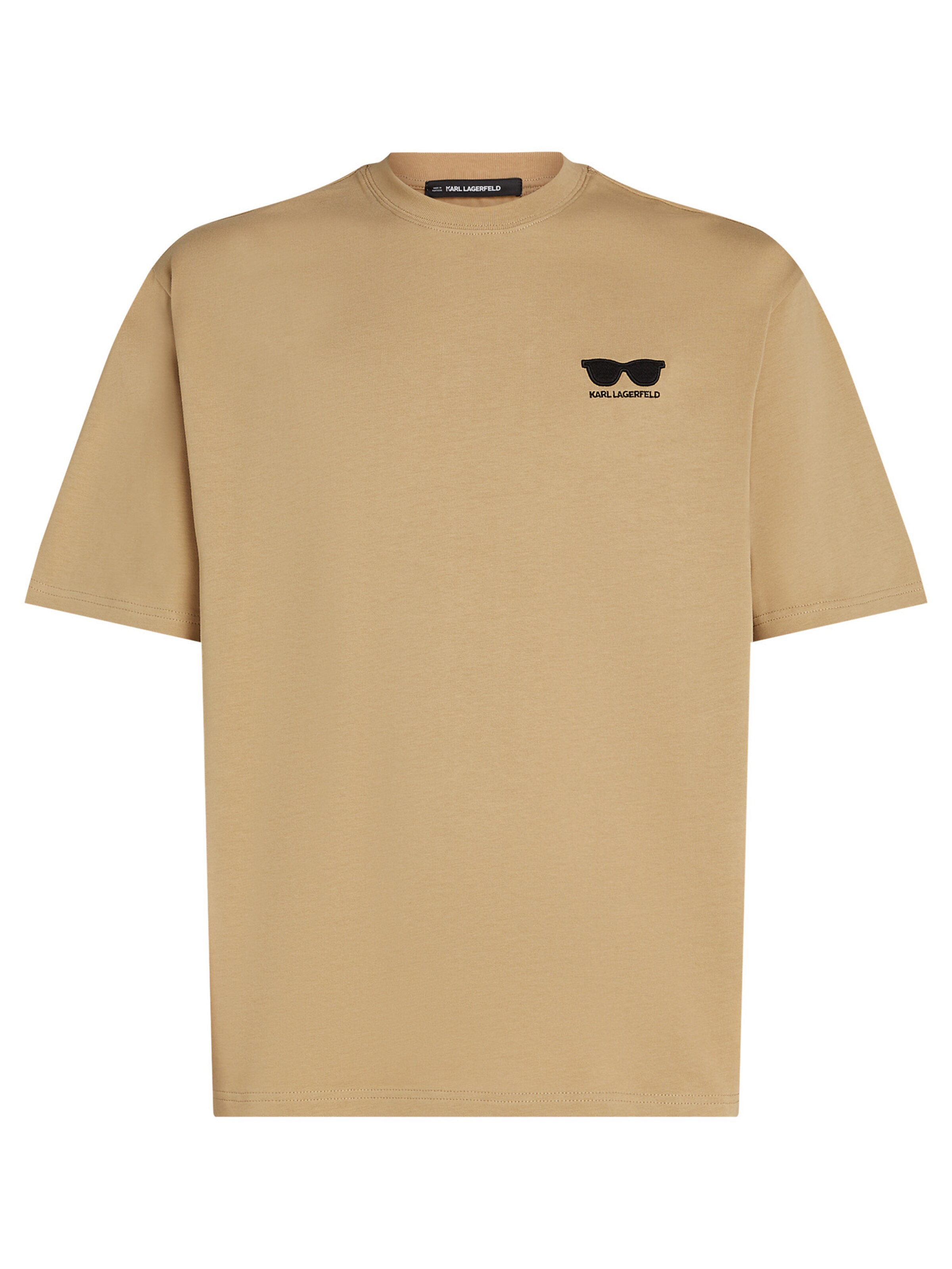 Karl Lagerfeld Shirt in Beige: front