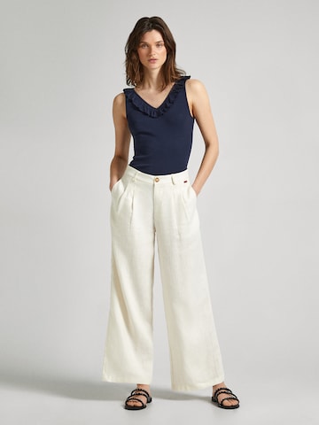 Pepe Jeans Loose fit Pants in White