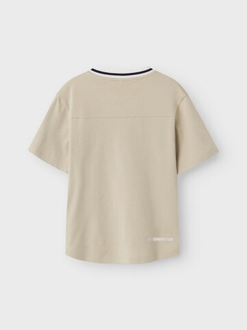 NAME IT Shirts 'NKMDamas' i beige