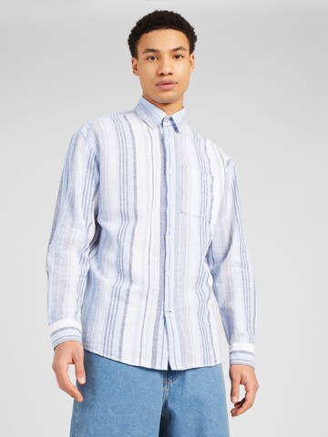 JOOP! Jeans - Ajuste regular Camisa 'Hawes 2' en azul: frente