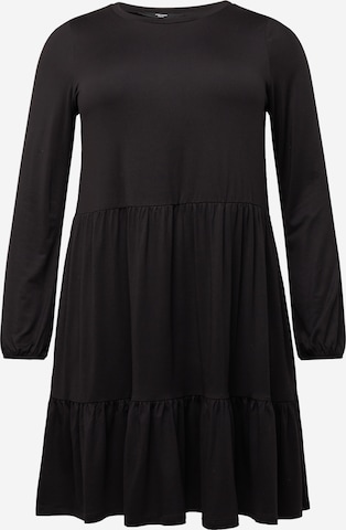 Robe 'CINA' Vero Moda Curve en noir : devant