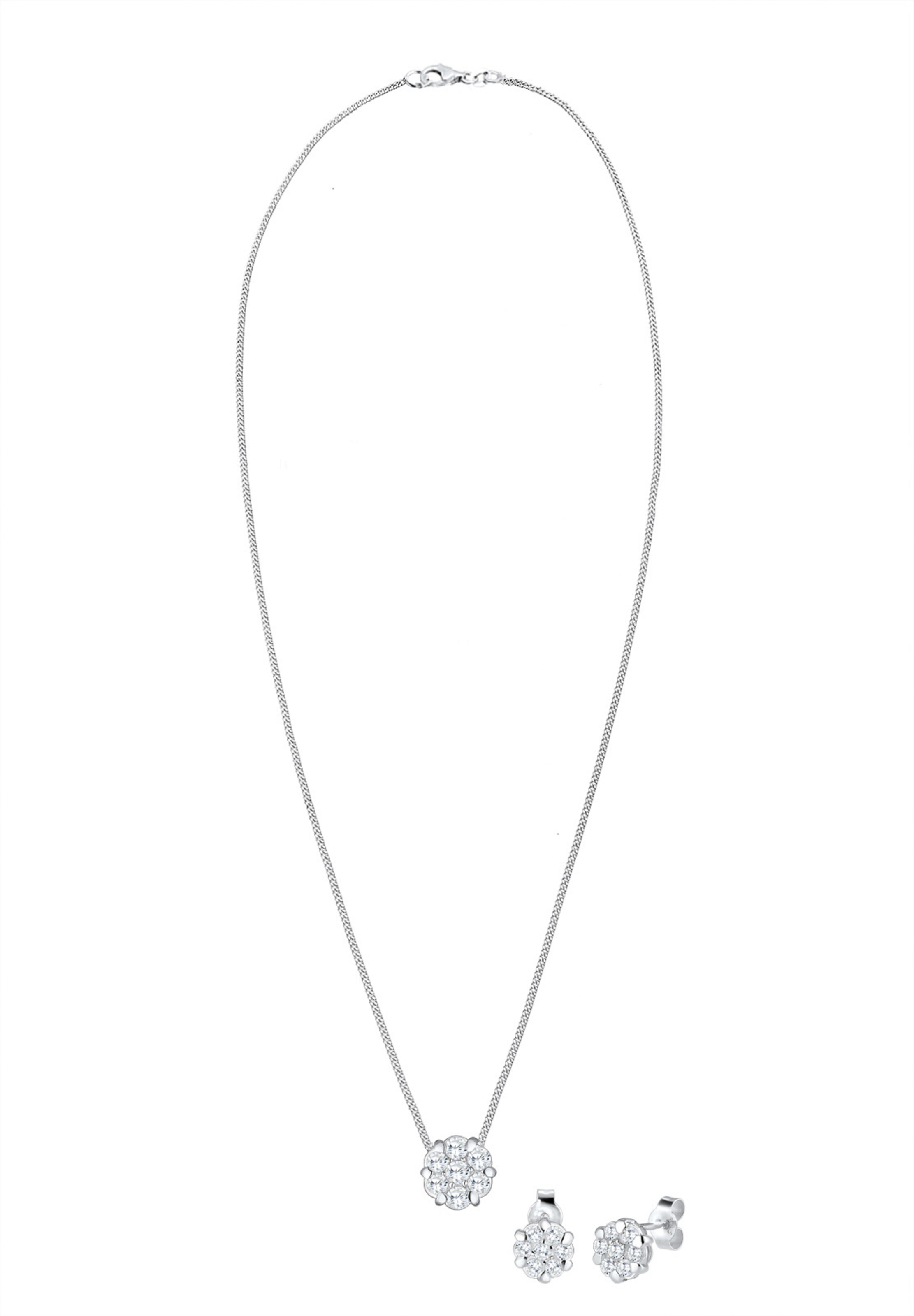 Parure de bijoux ELLI en argent : devant