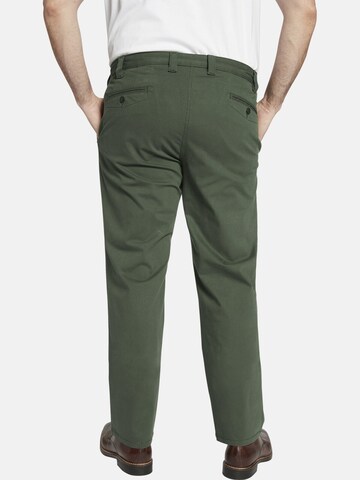 Regular Pantalon ' Aurelius ' Charles Colby en vert