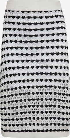 ebeeza Skirt in White: front