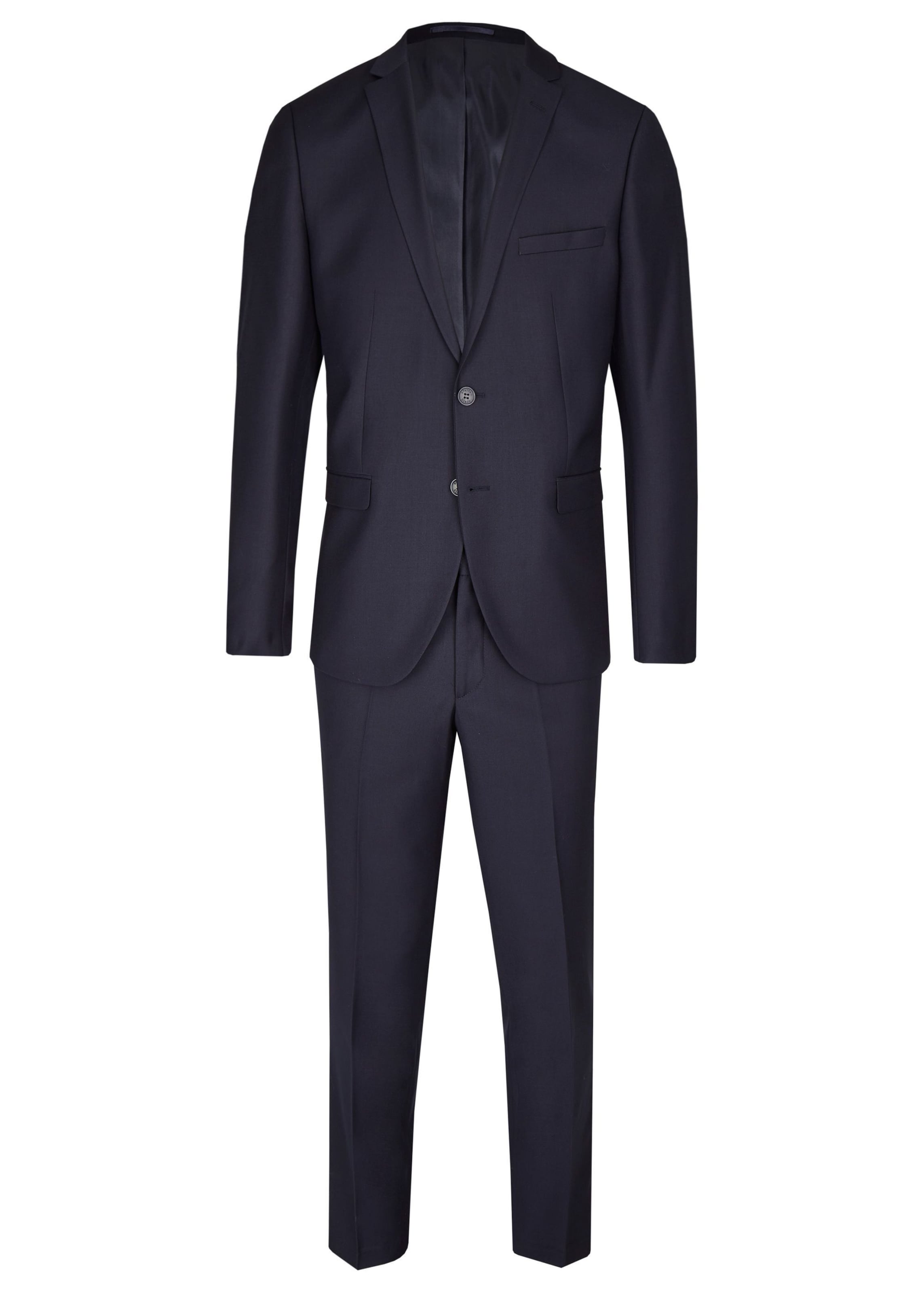 Steffen Klein Slim fit Suit in Blue: front