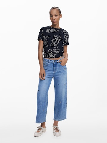 Desigual Тениска в черно