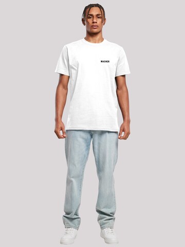 F4NT4STIC Shirt 'Macher' in White