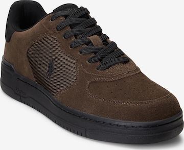 Polo Ralph Lauren Низкие кроссовки 'MASTERS CRT' в Коричневый: спереди