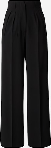 Wide leg Pantaloni con pieghe 'Camilla' di LeGer by Lena Gercke in nero: frontale