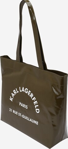 Karl Lagerfeld Shopper 'Rue St-Guillaume' - Zelená