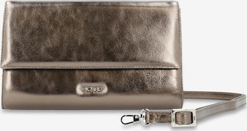 Picard Clutch 'Alexis' in Silver: front