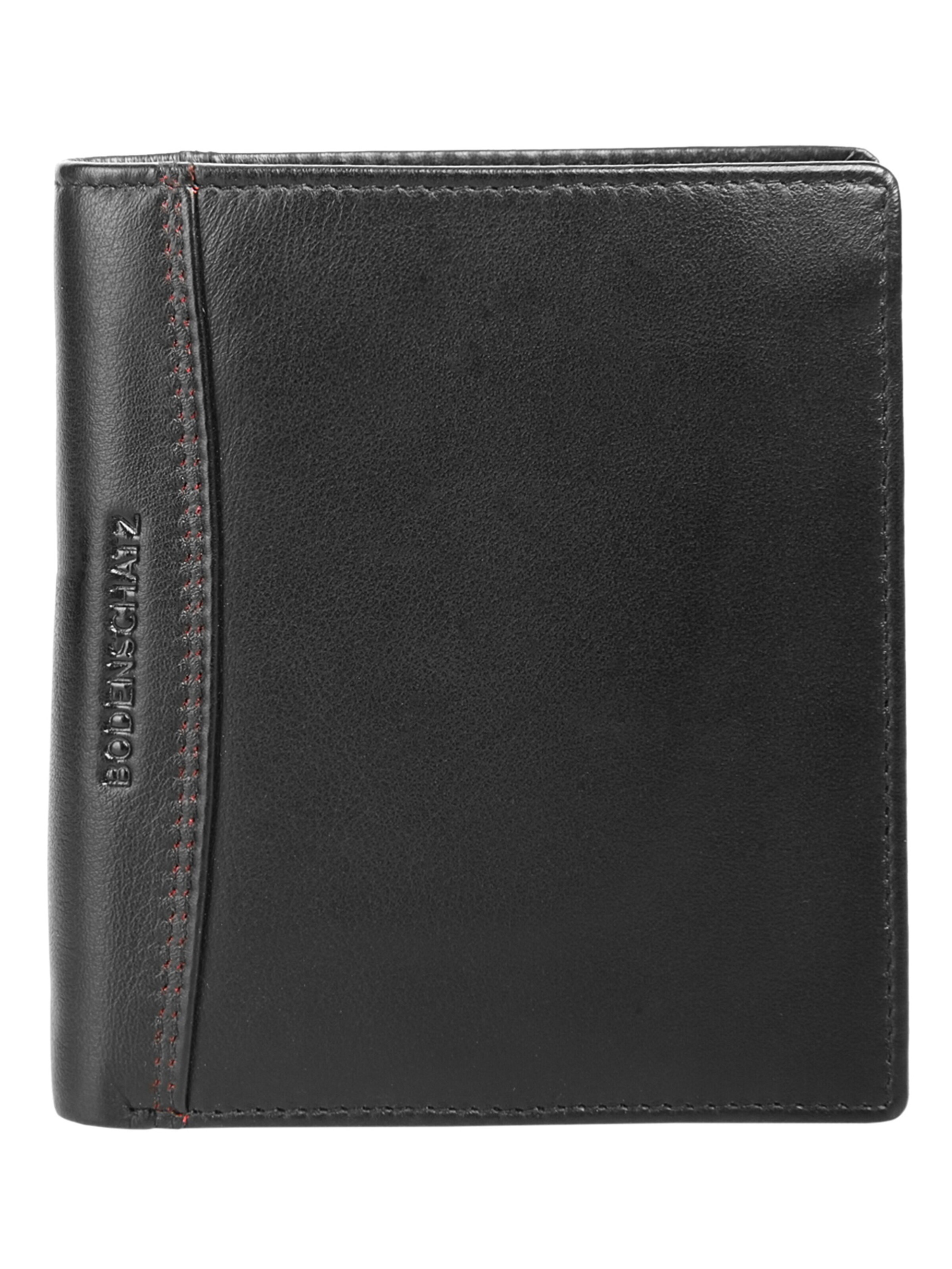 BODENSCHATZ Wallet 'Bodenschatz Geldbörse PRINESS' in Black: front