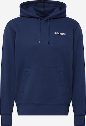 Dockers Sweatshirt in Blauw: voorkant