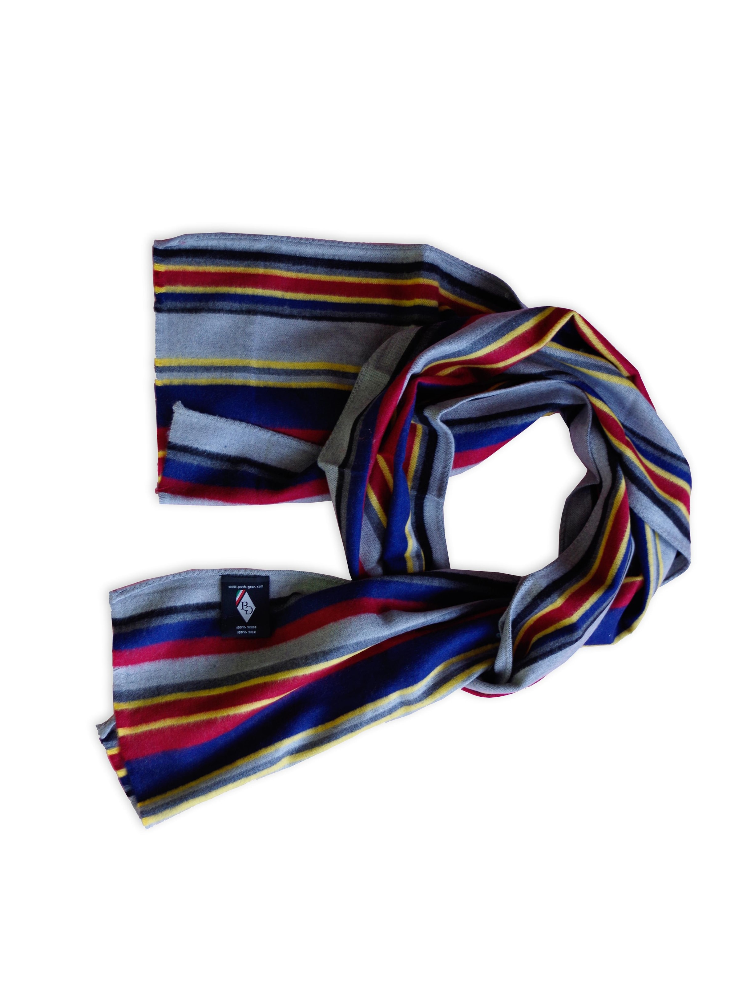 Posh Gear Scarf 'Lineeseta' in Yellow