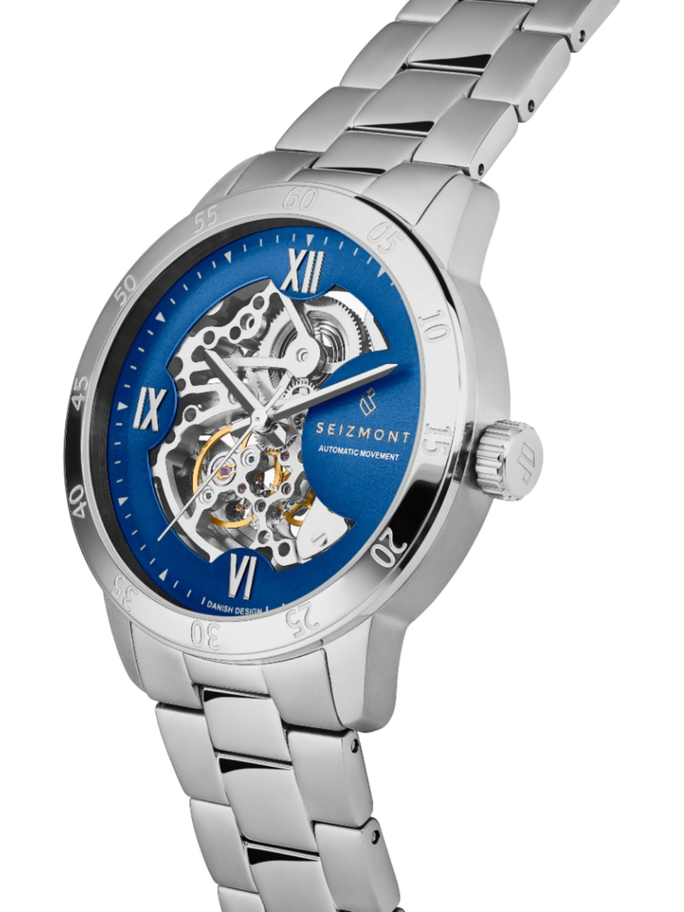 Seizmont Analog watch 'Dante II' in Blue