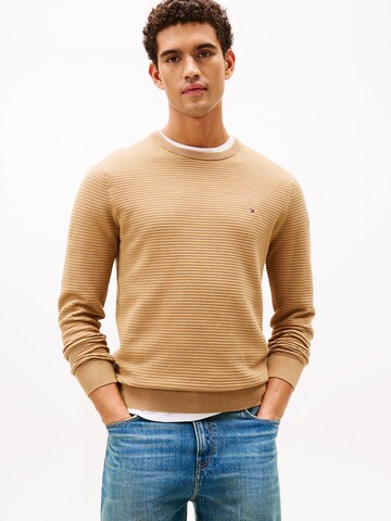 TOMMY HILFIGER Pullover 'SEASONAL' in Beige