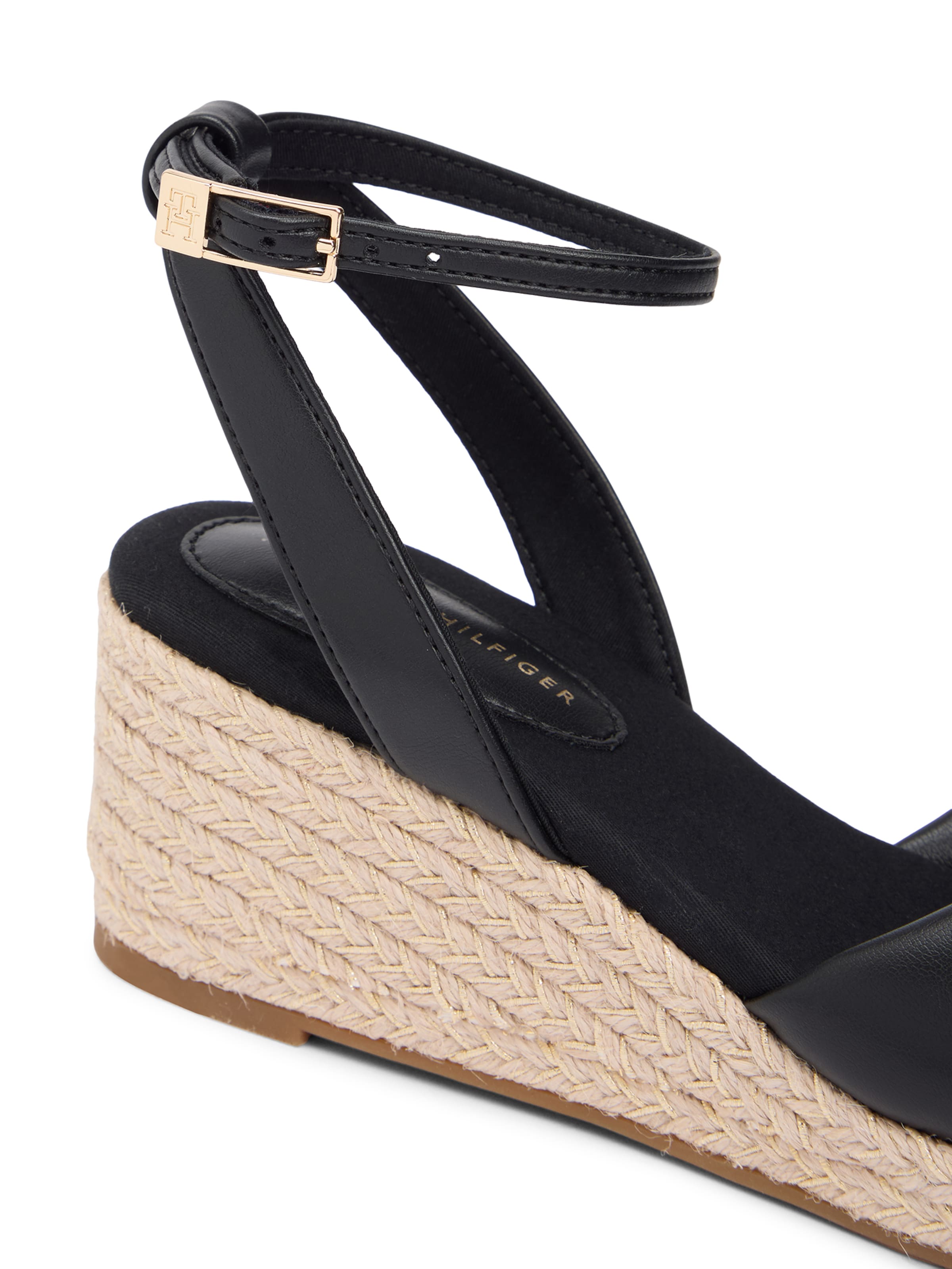 TOMMY HILFIGER Remmisandaalit värissä musta