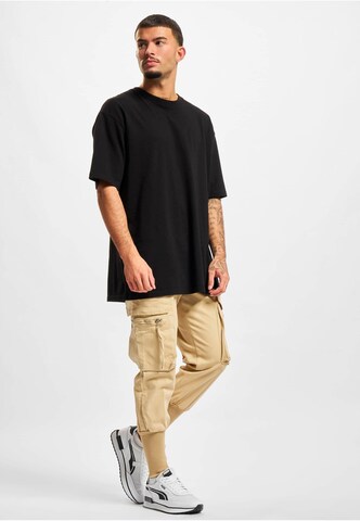 2Y Premium Tapered Cargo trousers in Beige