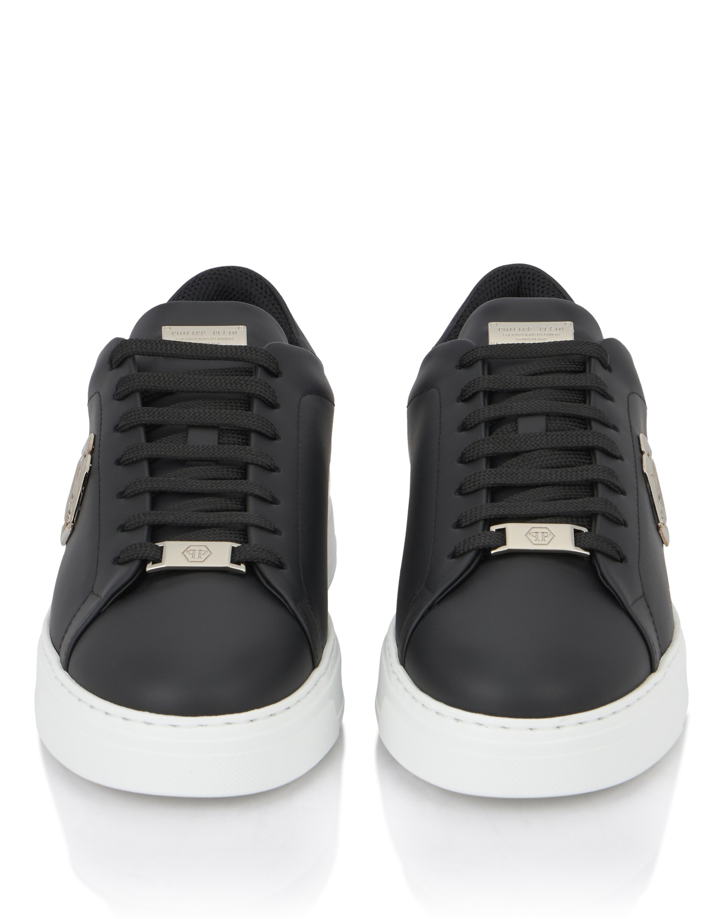 Philipp Plein Platform trainers 'Hexagon' in Black