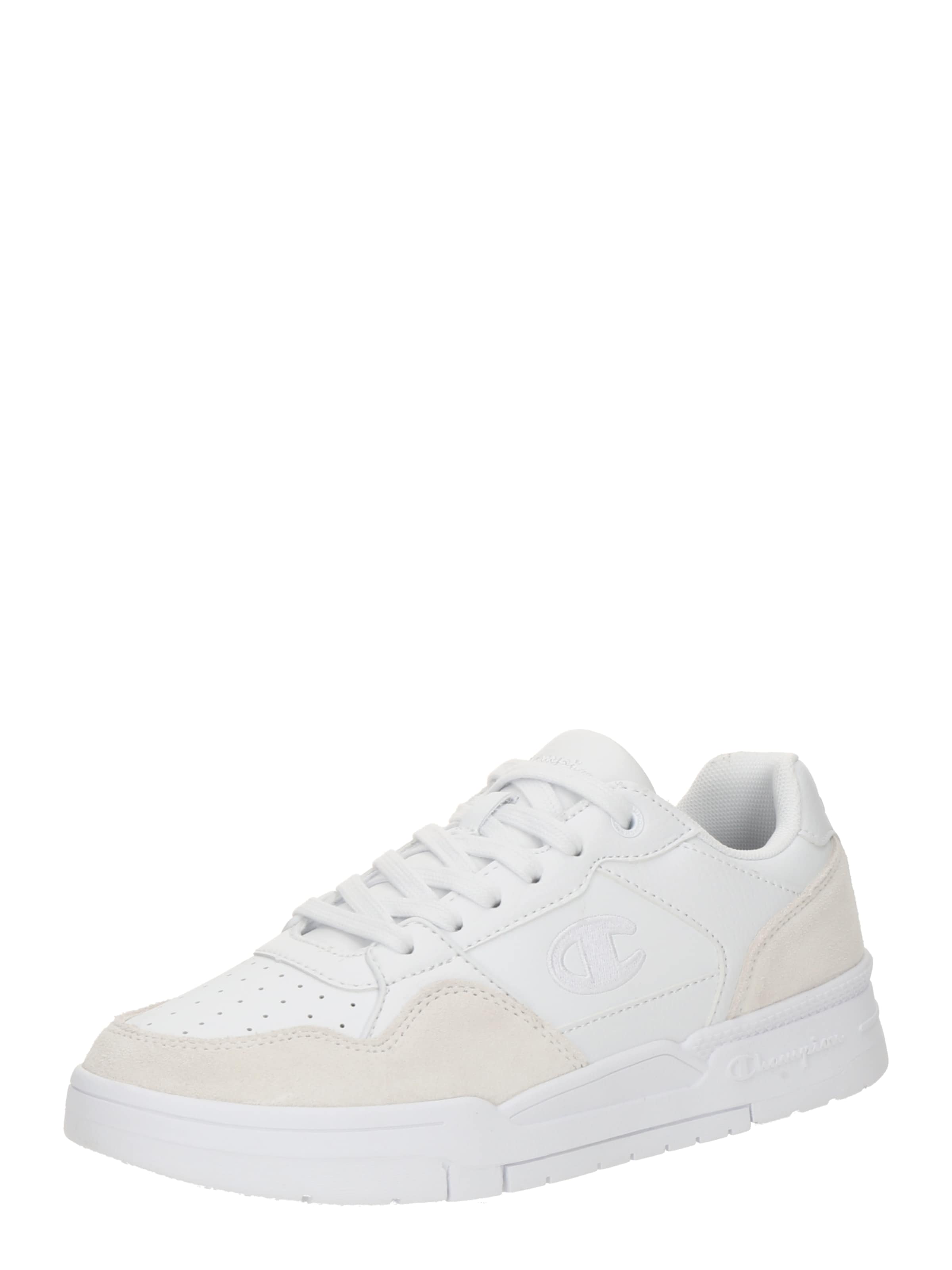 Champion Authentic Athletic Apparel Platform trainers in White: front