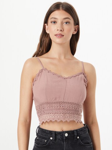 ABOUT YOU Top 'Vianne' in Roze: voorkant