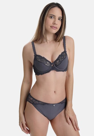 sassa Bra 'INDIAN SUMMER' in Grey: front