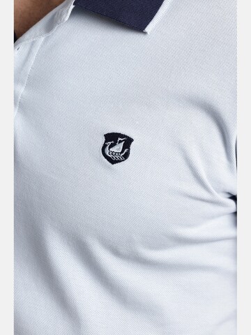 T-Shirt ' Lavrans ' Jan Vanderstorm en blanc
