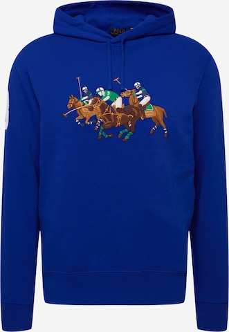 Polo Ralph Lauren - Sweatshirt em azul: frente