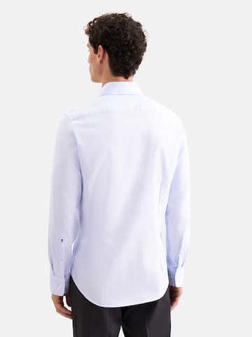 Coupe regular Chemise business SEIDENSTICKER en bleu