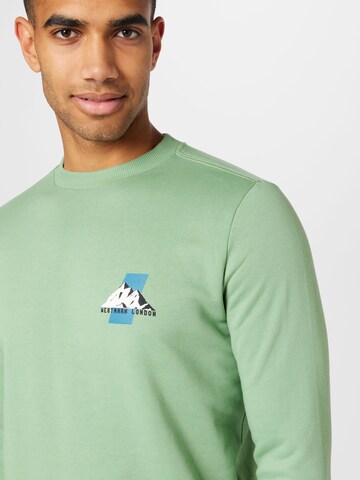 WESTMARK LONDON Sweatshirt 'WINTER' in Green