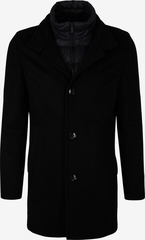 STRELLSON Between-Seasons Coat 'Finlay 2.0' in Black: front