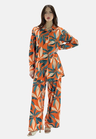 Regular Tenue d'intérieur Elara en orange : devant