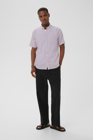 Matinique Regular fit Button Up Shirt 'Trostol' in Purple