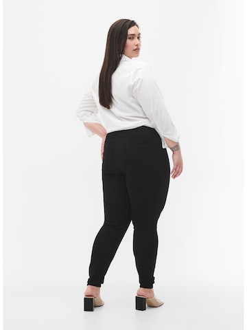 Zizzi Skinny Jeans in Zwart