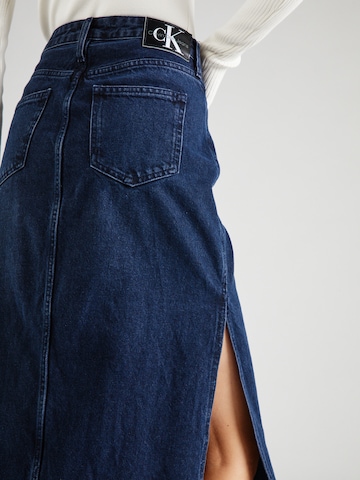 Calvin Klein Jeans Nederdel i blå