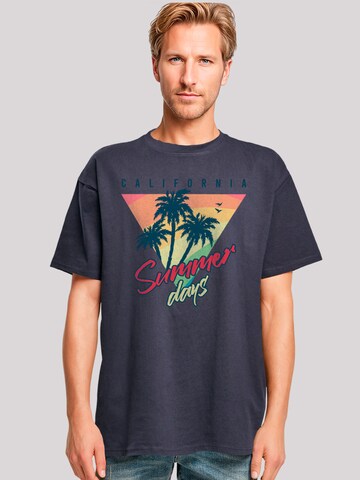 F4NT4STIC Shirt in Blauw: voorkant