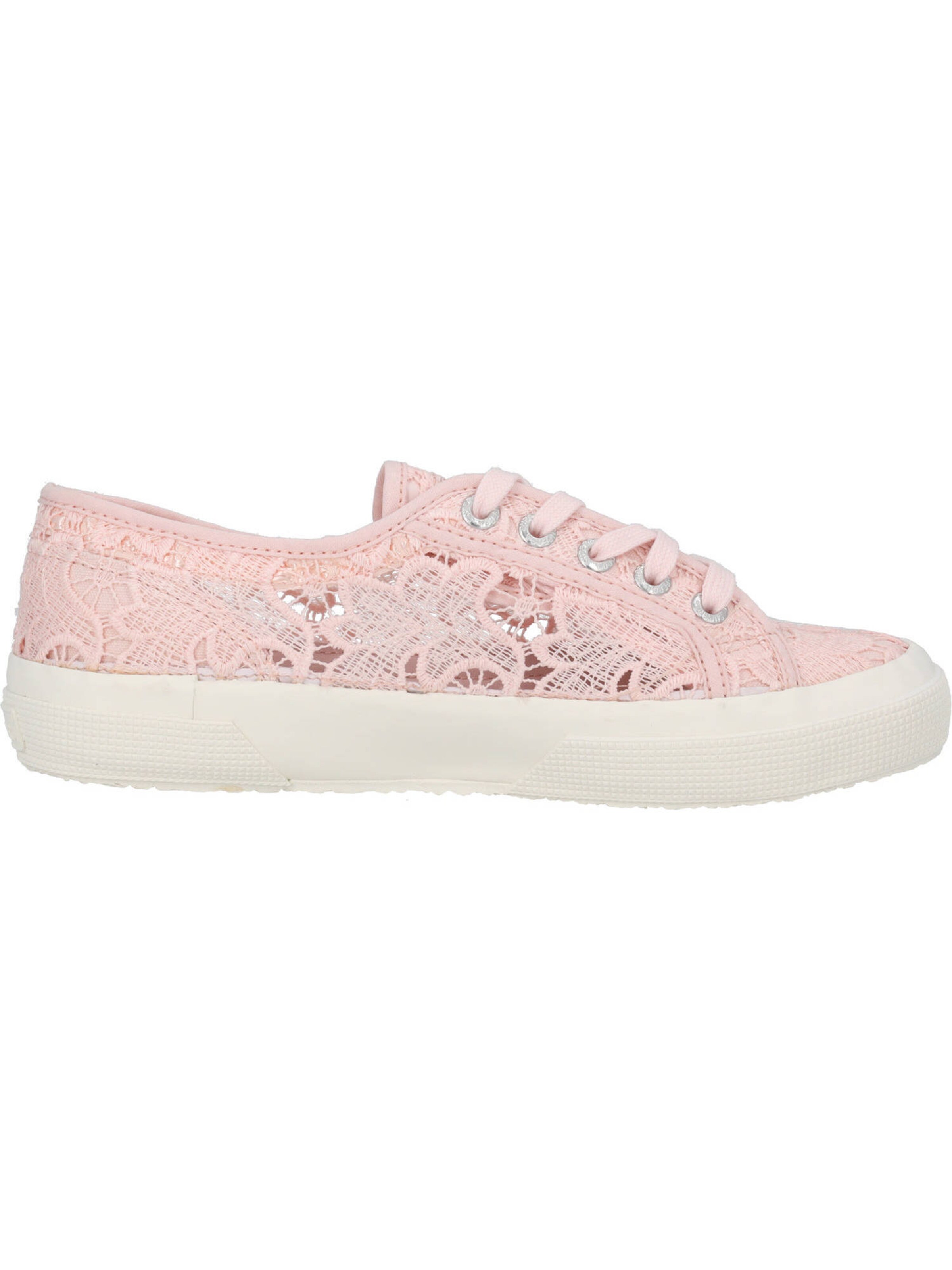 SUPERGA Sneaker '2750 Macrame S81219' in Pink