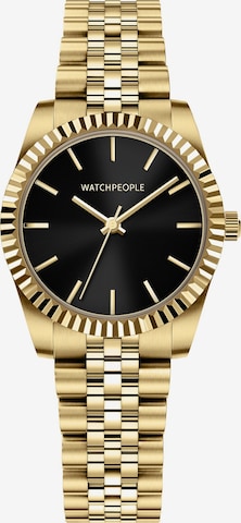 Watchpeople Analog Watch in Gold: front