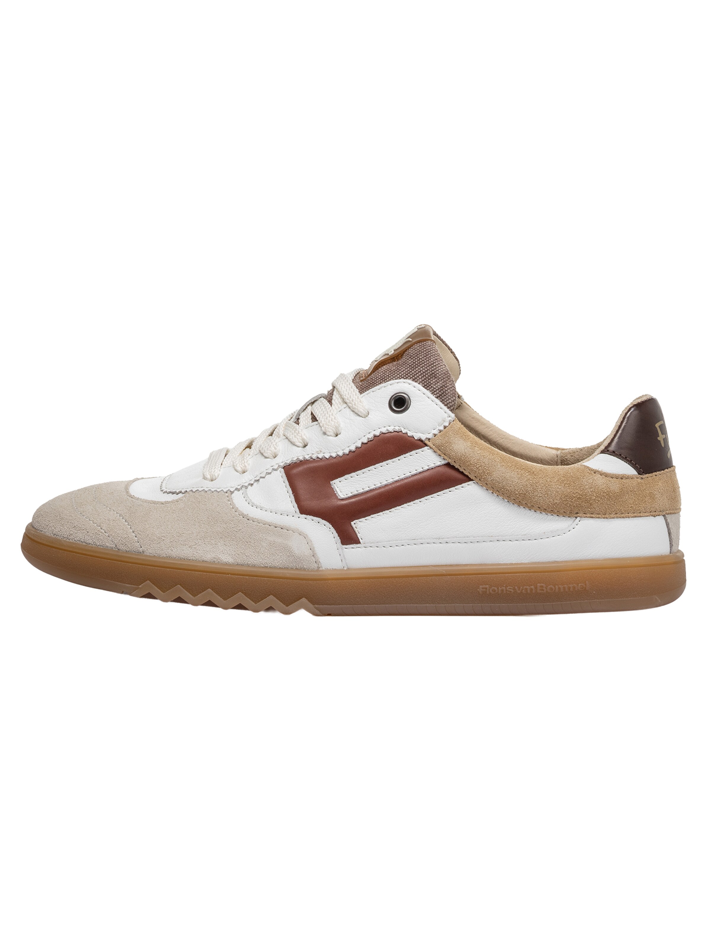 Sneaker bassa 'Zaler 04' di Floris van Bommel in marrone: frontale