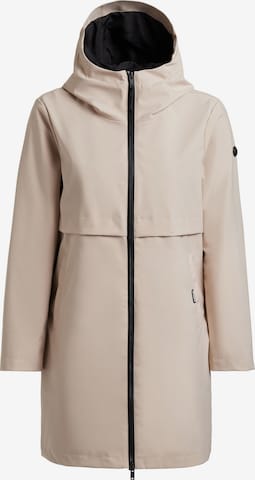 Manteau mi-saison 'June' khujo en beige : devant