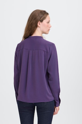 ICHI Bluse 'SOFFIE' in Blau