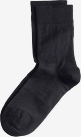 hessnatur Къси чорапи в черно: отпред