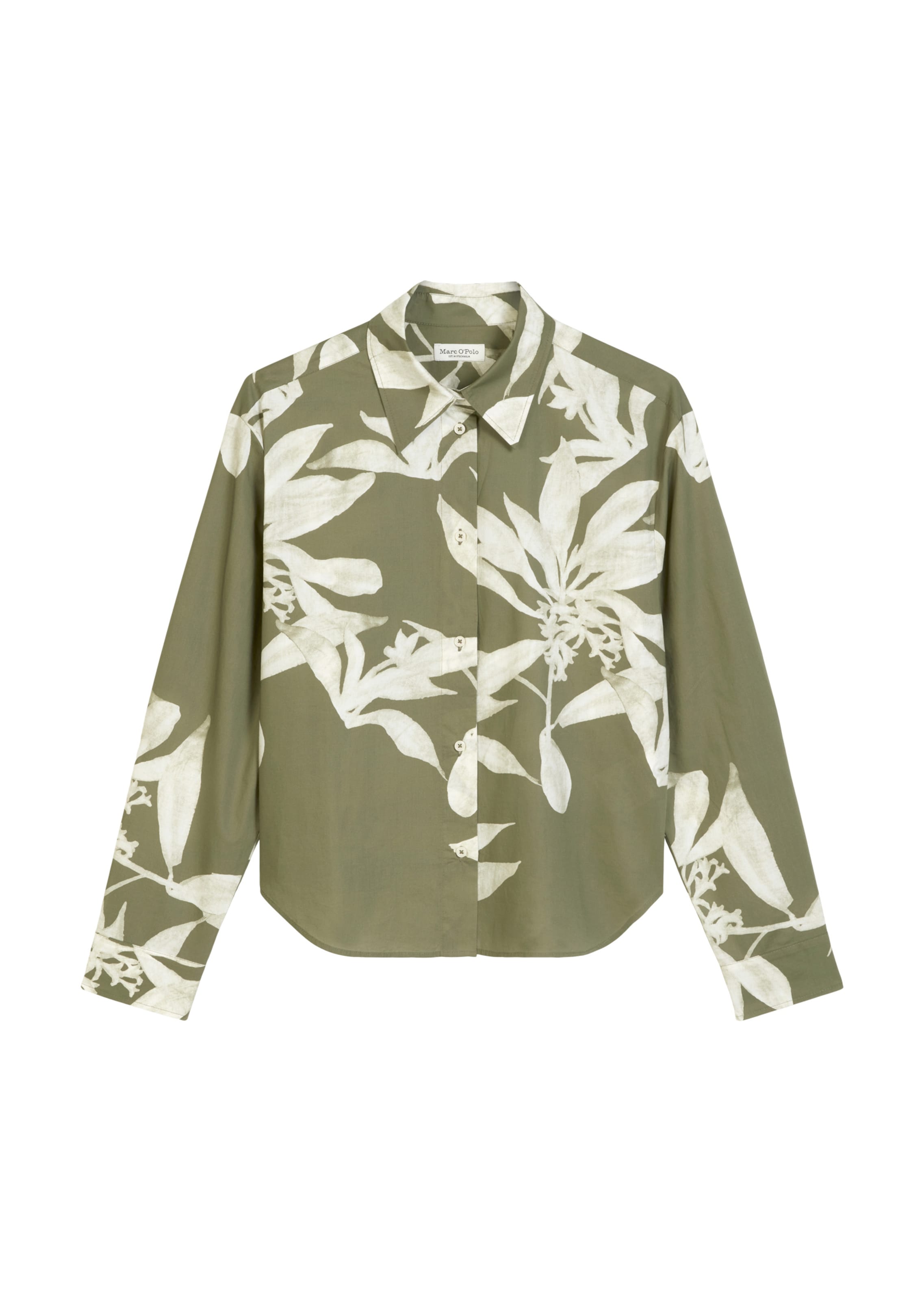 Marc O'Polo Bluse in Grün: Vorderseite