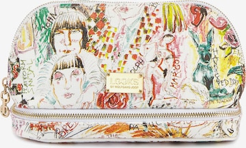 Trousse de maquillage LOOKS by Wolfgang Joop en blanc : devant