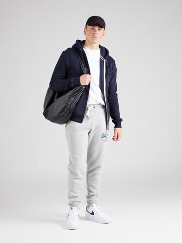 Superdry Bluza rozpinana 'Essential' w kolorze niebieski