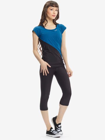 Skinny Pantalon de sport 'HWL217C' Winshape en noir