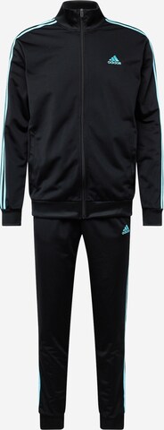 ADIDAS SPORTSWEAR Sports Suit in Black: front