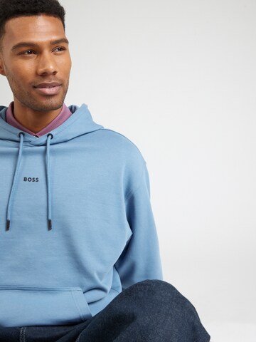 BOSS Sweatshirt 'We Small' in Blau